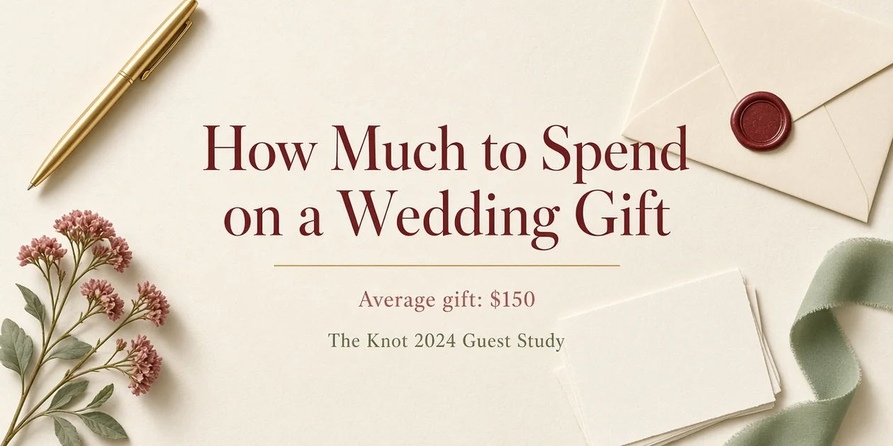 How Much to Spend on a Wedding Gift