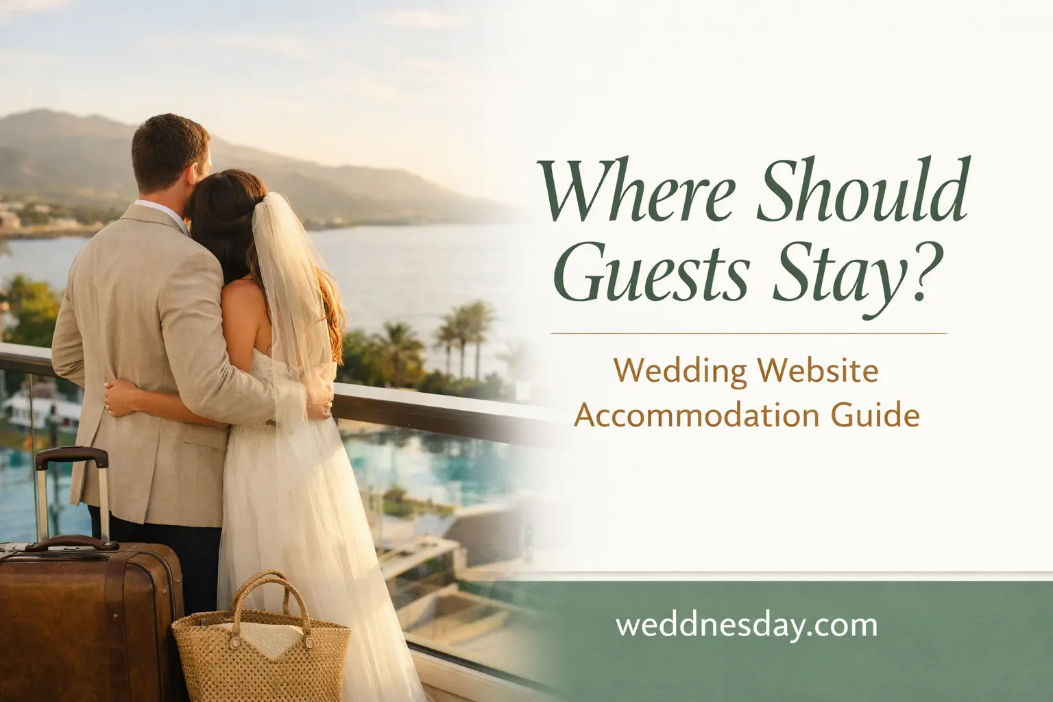 Wedding Website Accommodation Wording: How to Share Hotel Blocks & Stay Details (With Examples)