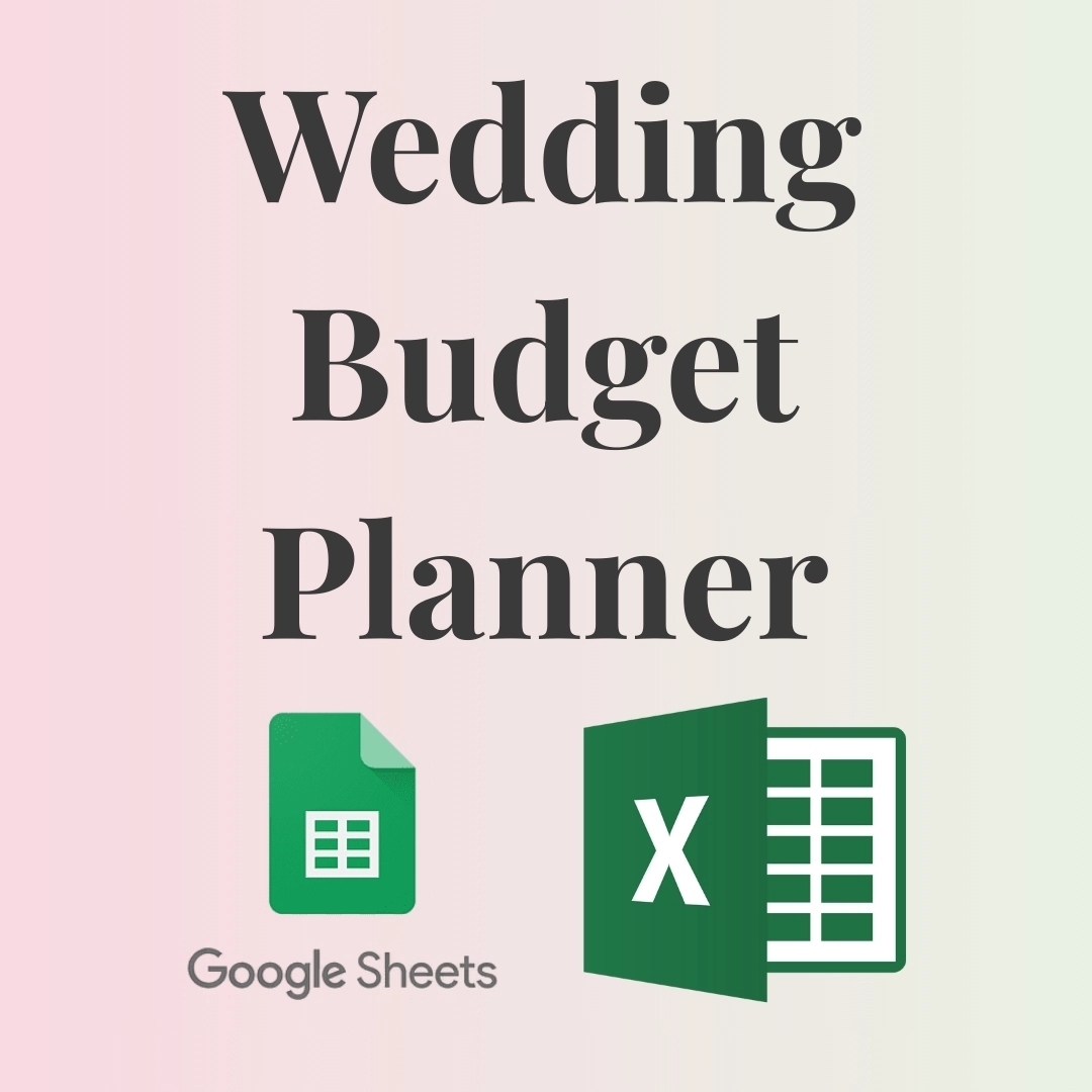 Wedding Budget Planner | Expense and Payment Tracker with Dashboard | Google Sheets and Excel
